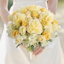 1PC Artificial Roses Flowers Bouquet Silk Hydrangea Wedding Decoration, Home, Dining Room, Bedroom, Vase Decoration, Holiday Birthday Party Accessories, Wedding Scene Scenery Decoration, Flowers, Valentine's Day Gifts, New Year DIY Materials