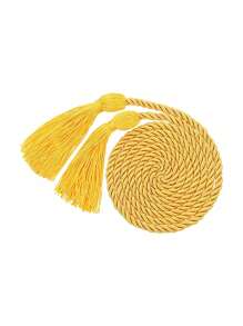 1/3 pièces Casquette académique et gland/Sangle d'épaule décorative/Cordon d'honneur/Toque de graduation/Toque doctorale/Tenue de graduation/Lycée/Université/Écharpe de graduation de couleur unie/Honneur en satin