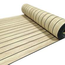 1 卷厚自粘式 3D 木纹墙板，易于安装在天花板、隔墙、曲面上，DIY 网格板适用于客厅、卧室、餐厅的家居装饰