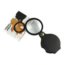 50mm Foldable Pocket Magnifier With 10X Magnifying Power, Upgraded Hot Selling Model - Multicolor - View 2