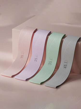 1 stuk, Yoga siliconen weerstandsband, sportondersteunende elastische band, draagbare set weerstandsbanden, elastische banden voor yoga, fitness, pilates, krachttraining en sport, geschikt voor yoga, pilates, fitness, squat, krachttraining
