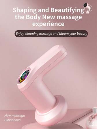 Strong Vibrating Portable Handheld Muscle Relaxing Massager Fat Burning Removing Cellulite Body Slimming Massager Cellulite Massager Body Beauty Sculpting Machine Electric Handheld Body Massager