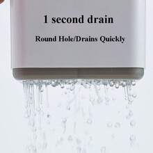 1pc Kitchen Utensil Drainer Rack, Cutlery Organizer Box, Drainage Rack, Made Of PP Material, Detachable, 3-Tier, Suitable For Kitchen And Dining Room, Can Be Used To Store Chopsticks, Forks, Spoons, Sponges, Brushes - Multicolor - View 5