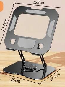 Adjustable Metal Stand For 10 To 17" Notebook 360° Rotatable - 淺灰色 - 查看 4
