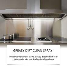 Kitchen Heavy Duty Cleaner, Antibacterial Multi-Purpose Cleaning Spray, Suitable For Kitchen, Countertops, Ovens, And Appliances