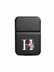 1 chiếc gương trang điểm mini gấp gọn cầm tay, in hình hoa hồng và chữ cái trắng từ A-Z, có chân đế, gương trang điểm du lịch, sản phẩm làm đẹp, gương trang điểm để bàn, gương gấp hình chữ nhật nhỏ gọn, tối giản và thời trang, gương trang điểm tiện lợi khi đi du lịch, món quà tốt nhất cho mẹ và giáo viên. - màu đen - Xem 29