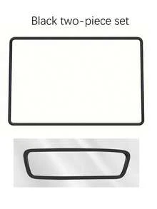 1 件简易硅胶后视镜保护套，汽车装饰，适合大多数汽车，Y/3 型中央控制台保护膜，保护屏幕，必备汽车配件