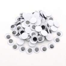 6-25mm Self Adhesive Googly Wiggle Eyes Assorted Size 6 Mm 8 Mm 10 Mm 12 Mm For DIY Art Craft Sticker Eyes Painting Accessories Craft Supplies - Multicolor - View 17