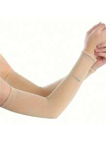 Mantente fresco y protegido este verano con 1 par de mangas de hielo protectoras. Las mangas cubren los brazos, guantes blancos, calentadores de brazos para atuendos de otoño, disfraces de Halloween, manga negra