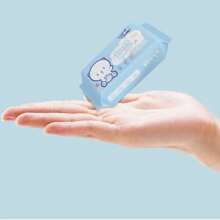 8pcs/Pack Adult Daily Cleansing Wet Wipes, Travel Size. Natural Formula, Safe & Unscented.