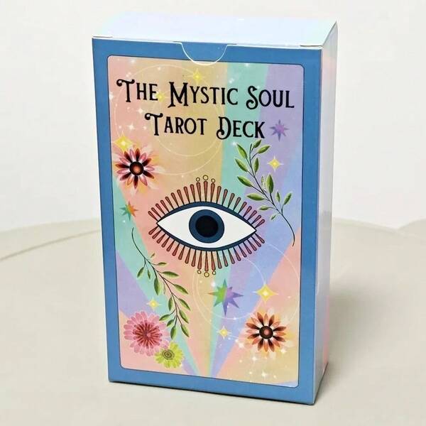 Mystical Soul Tarot 78 Cards With Guide To Boost The Reader's Energy