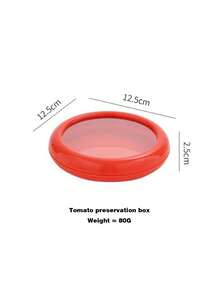 Transparent Thin Film Airtight Refrigerator Storage Box For Fruit & Vegetable Preservation, Onion Half Storage - Multicolor - View 17