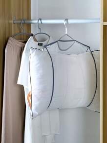 2pcs Multi-Color Hollow Pillow Drying Net Bag, Home Cleaning Pillow Core Drying Bag, Laundry Cleaning And Drying Supplies, Breathable And Easy To Dry, Use With Hangers, Suitable For Pillows, Lumbar Cushions, Cushions