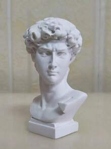 1 pièce de vase de décoration d'intérieur représentant la sculpture antique grecque de David, figurine en résine tridimensionnelle, décor de pot de fleurs d'intérieur et d'extérieur, décoration exquise