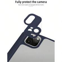 Funda protectora anti-caída transparente Acrylic compatible con iPad Mini 4/5/6/Mini 7/9/10/ 10.5/Air 4/Aire 5/10th/10 Pro 11 pulgadas/aire 11 (M2)/Alto 13 (m2) Pro11 ( M4)/Pro 13 2024 12 pulgadas / iPad Air 13(M3 2025)/iPad Air 11-M3) 2025A con algunos modelos de montura Lenaid 2025, 11th 2025