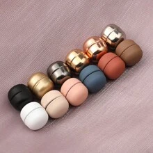 Set de 1 (4 piezas/8 piezas) Alfileres magnéticos para bufanda, pinzas magnéticas versátiles para bufandas de mujer, imanes redondos de colores, accesorios duraderos para bufandas, apropiados para uso diario