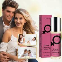 1 件 * 10 毫升费洛蒙滚珠香水，女士花香，持久留香，约会必备，小巧便携，旅行和娱乐必备