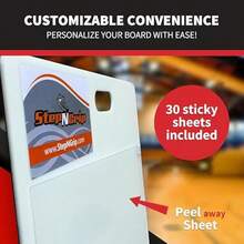 Basketball Sticky Mat 15 X 18 Traction Mat With 30 Replaceable Sticky Sheets Sticky Pad For Basketball Shoe Grip Non Slip Rubber Backing Suitable For Training And Games - White - View 3