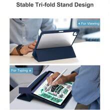 Funda protectora anti-caída transparente Acrylic compatible con iPad Mini 4/5/6/Mini 7/9/10/ 10.5/Air 4/Aire 5/10th/10 Pro 11 pulgadas/aire 11 (M2)/Alto 13 (m2) Pro11 ( M4)/Pro 13 2024 12 pulgadas / iPad Air 13(M3 2025)/iPad Air 11-M3) 2025A con algunos modelos de montura Lenaid 2025, 11th 2025