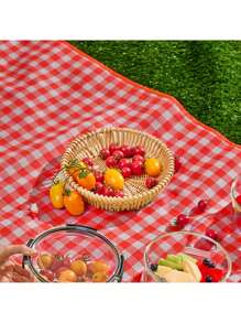 300 X 200 Cm Picnic Blanket, Picnic Mat, Foldable With Handle, Suitable For Hiking, Travel, Outdoor Camping, Park, Garden, Beach, Camping