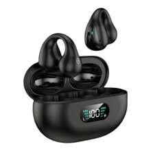 NEW SENYANG New Senyang True Wireless Clip-On Sports Headset Music Hanging Video Comfortable TWS HIFI Dolby Bass Stereo HD Calling Earphones Adapted For Android Compatible With Iphone Cellphone Gaming Earpieces Couples Business Smart Headphones