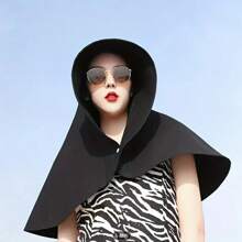 Cappello protettivo per il collo di moda, design semplice e durevole, adatto per spiaggia, attività all'aperto, festival, vita quotidiana d'estate