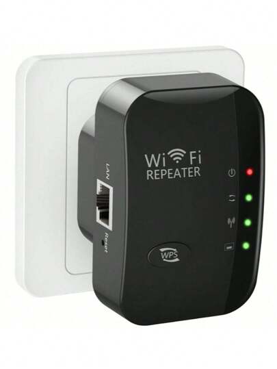 Repetidor Wifi Inalámbrico Router,Repetidor Wifi, Amplificador De Señal Inalámbrico, Amplificador Inalámbrico De 300m, Amplificador De Señal Para Repetidor Wifi, Amplificador De Señal Extensor De Wifi De Última Generación - 2640 Pies Cuadrados, Con Puertos Ethernet, Amplificador Remoto, Repetidor De Internet Inalámbrico, Punto De Acceso - Configuración Con Un Solo Botón, Compatible Con Alexa