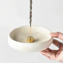 Modern Asymmetrical Shape Bowl Mold DIY Jewelry Display Plate Cement Candle Container Epoxy Resin Decor Tray Silicone Molds - White - View 6