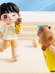 Capybara Water Gun, Oise, Water Spray Cartoon Water Gun, Summer Beach Water Play Toy, Gifts