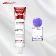 MSDRWIKEY Ceelike Oral Spray Probiotic Toothpaste Set, Freshens Breath And Gives You A More Confident Smile. - Màu đỏ bạc hà + Màu tím bạc hà - Xem 10