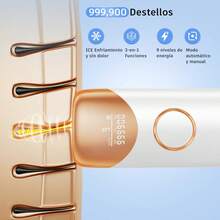 Depiladora Laser Permanente IPL Modo Frio Sin Dolor 3 En 1 Color Blanco Depilación Avanzada Hogar Cuidado Personal Tratamiento Indoloro Tecnología Profesional Uso Diario - Tipo de Enchufe A Japonés (100V) - Ver 6