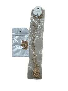 火辣性感纯情欲望身体链闪光钻石吊坠流苏项链火辣女孩乳链 - 成人礼品配饰性感内衣配饰