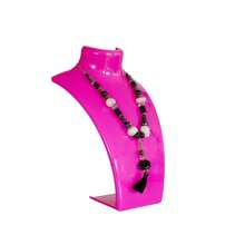 1 pièce/2 pièces/3 pièces Support d'affichage de bijoux en acrylique, boucles d'oreilles, bracelets, colliers, pendentifs et porte-bijoux, plusieurs couleurs disponibles