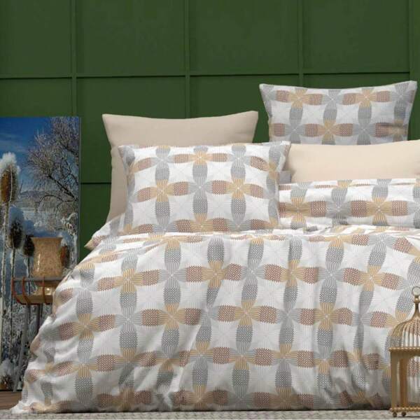 NOVARIA HOME - 2/3-teiliges Bettbezug Set - 135*200 1 Kissenbezug 50*70 - 200*200 2 Kissenbezüge - 220x240 2 Kissenbezüge - Hergestellt in der Türkei