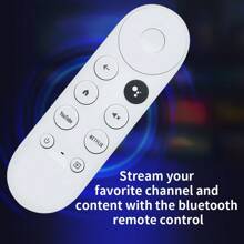 Télécommande Smart sans fil de remplacement 2020 TV Chromecast 4K New G9N9N avec fonctions vocales et de neige