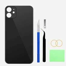 Tapa trasera de cristal de repuesto compatible con 12 de 6.1 pulgadas para todos los operadores, con juego de herramientas de reparación - Multicolor 12 - Ver 18