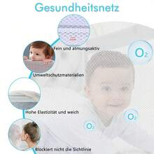 TATIVALO Kidsbuddy 150cm 180cm 200cm Bettgitter Rausfallschutz, vertikal hebbares Bettschutzgitter, einziehbares Kinderbettgitter mit verstärktem Ankersicherheitssystem (1 Seite) - 150 cm - Übersicht 6