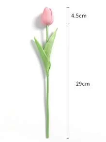 10pcs Artificial Tulip Flowers With Real Touch For Home Decoration, Wedding Decor, Mother's Day Gift Back To School Room Decor School Supplies