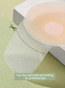 2pcs Silicone Invisible Round Nipple Covers, Anti-Sagging Push Up Breast Lift Tape For Camisoles