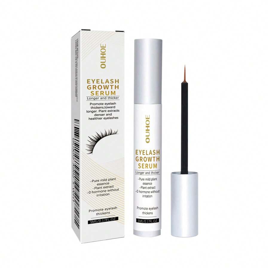 1PCS OUHOE Eyelash Serum Is Gentle, Natural, Moisturizing, Beautiful, Thick, Long, Black, Curled, And Traceless Eyelashes-20ml. - 無色 - 查看 1