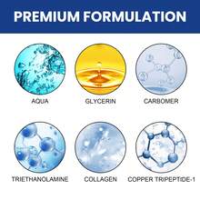 THE Blue Copper Peptide Essence Set Collagen Moisturizing Firming Facial Skin Anti-Aging Moisturizing Essence - 1 - View 6