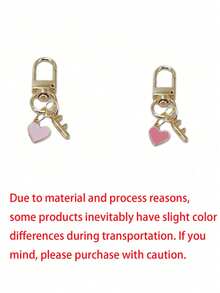 个性化心形吊坠，可定制（姓名首字母、留言/情书）| 心形钥匙扣 | 定制包包挂饰 | 礼物、钥匙扣、独特手机配件、简约设计、适合女士钱包和手机配件、送给朋友、家人、女友的礼物、户外用品、派对用品、礼品、纪念品、女士包包挂饰、汽车配件、送给女性和女孩的礼物 - 彩色 - 查看 12