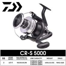 DAIWA DAIWA CROSSCAST-S Weitwurf Brandungsrolle für Meeresfischen, Baitcast Angel-Rolle für Weitwurfwürfe