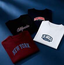 Kit 4 Youth Boy T-Shirts - High Quality Clothing Items - Promotion - Assorted Colors And Prints - Multicolor - View 2