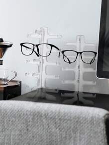1 Piece Sunglasses Storage Display Stand, Glasses Storage Box Display Stand Can Hold 6 Pairs Of Glasses,For Holiday Beach, Bathroom Collection, Bedroom Collection, Large Capacity