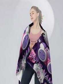 1 Pc Sanrio Licensed Custom Towel, Hello Kitty Themed Towel, Personalized With Name, Made Of Super Soft & Quick Dry Microfiber, High Absorbency, Soft Texture, Modern Style, Suitable For Bathroom, Pool, Beach, Home & Kitchen Decor Beach Essentials Back To School Shower Towels For Beauty Salon, Hotel Sports,Home Essentials, Towel, Skin Care