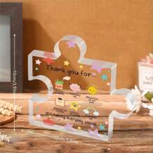 Thank You Gifts - Acrylic Desk Decor With Appreciation Message For Women, Teacher, Coworkers, Friend, Boss - Ideal Birthday, Christmas & Office Present For Teachers & Friends