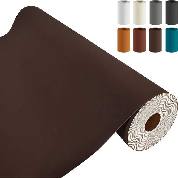 11.4*3.28ft Self Adhesive Leather Repair Patch Tape Large Leather Patches For Furniture, Couch, Car Seats, Office Chair, Bags, Vinyl And Boat Seat Repair