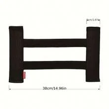 2pcs Premium Adjustable Nylon Trunk Organizer Straps - Universal Multi-Function Car Trunk Fixed Bands For Fire Extinguisher, Oil Can, Cleaning Spray - Durable, Easy-To-Use, Adjustable, And Detachable Storage Tie-Downs With 1 Long And 1 Short Straps For Maximum Organization And Convenience, Large Car Universal Fixing Belt, Suitable For Plush Lining.