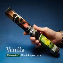 [Mahendra 香棒] 20 根香棒，Mahendra - 薰衣草、檀香、莲花、麝香、白鼠尾草、夜皇后、茉莉、广藿香、椰子、蜂蜜、金雨等 - 非常适合瑜伽、冥想、空气清新、祈祷和家居香氛 - 彩色 - 查看 45